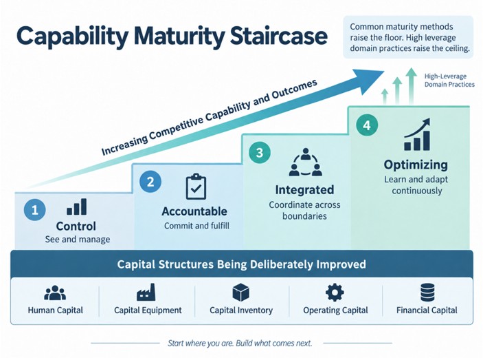 Capability Maturity Staircase for Blog Post